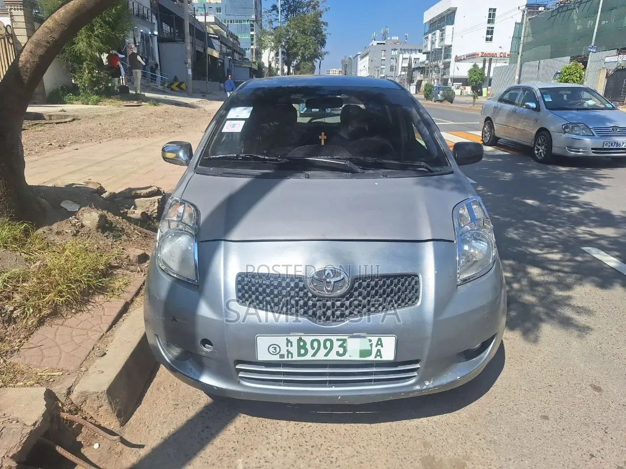 Toyota Vitz 2007 Gray