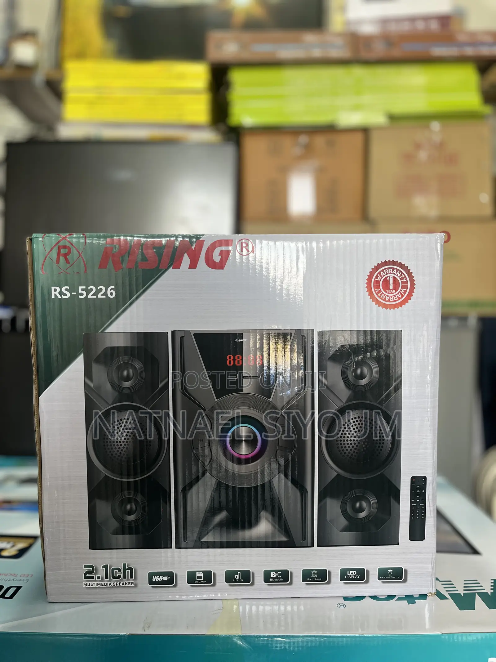 Rising 2.1ch Multimedia Speaker