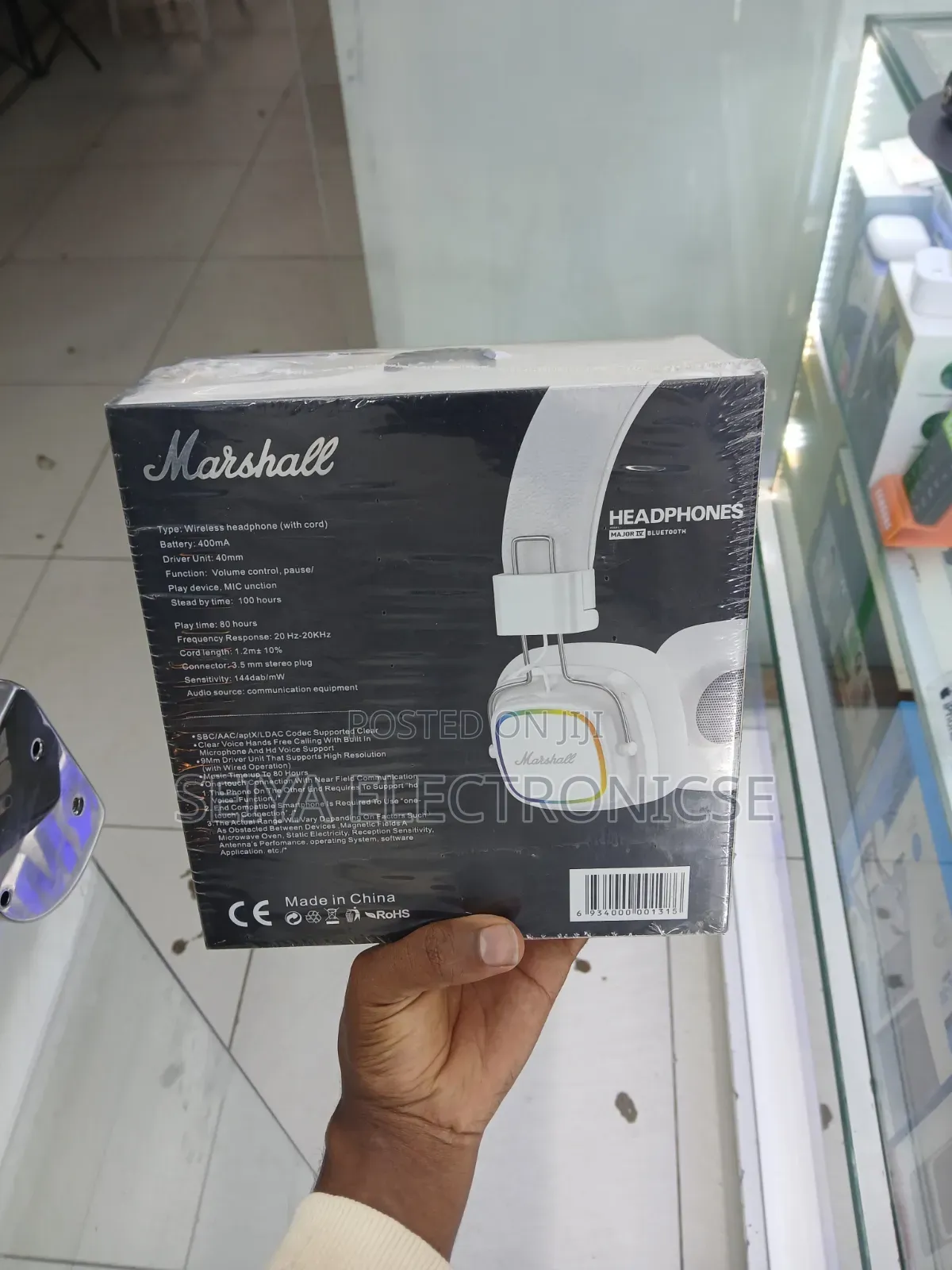 Marshall Monitor III A.N.C. Wireless Over-Ear Headphones.