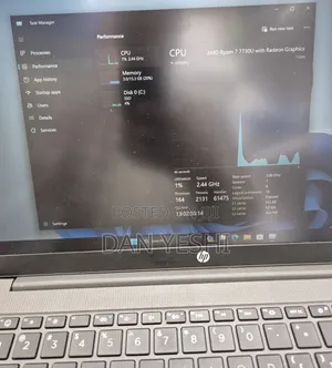 New Laptop HP Stream Notebook 16GB AMD Ryzen 7 SSD 512GB