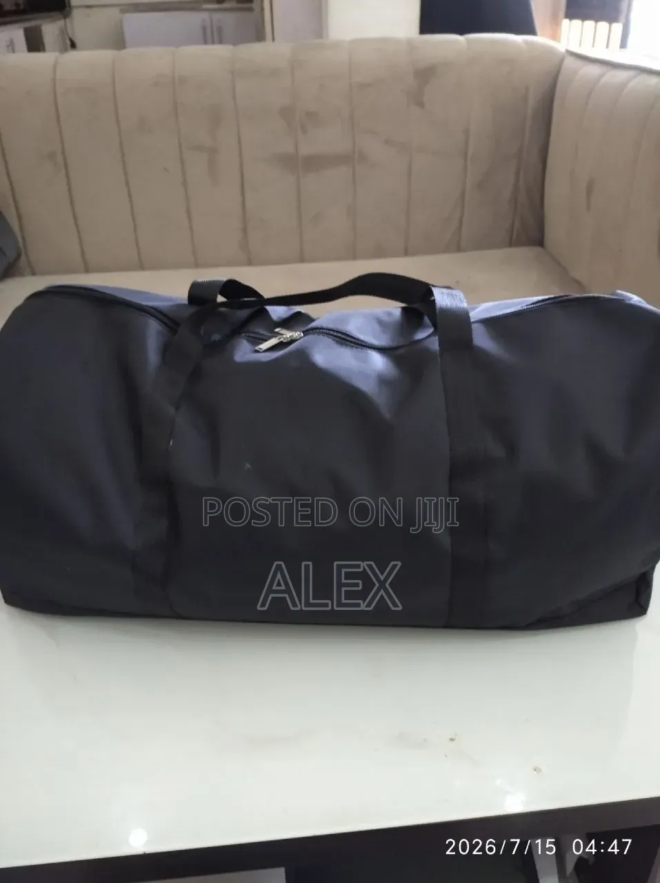 Canvas Travel Bag