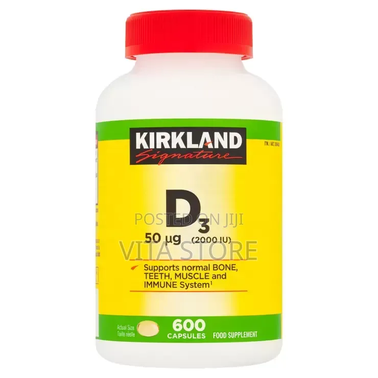 Vitamin D3 2000IU, 600 Count