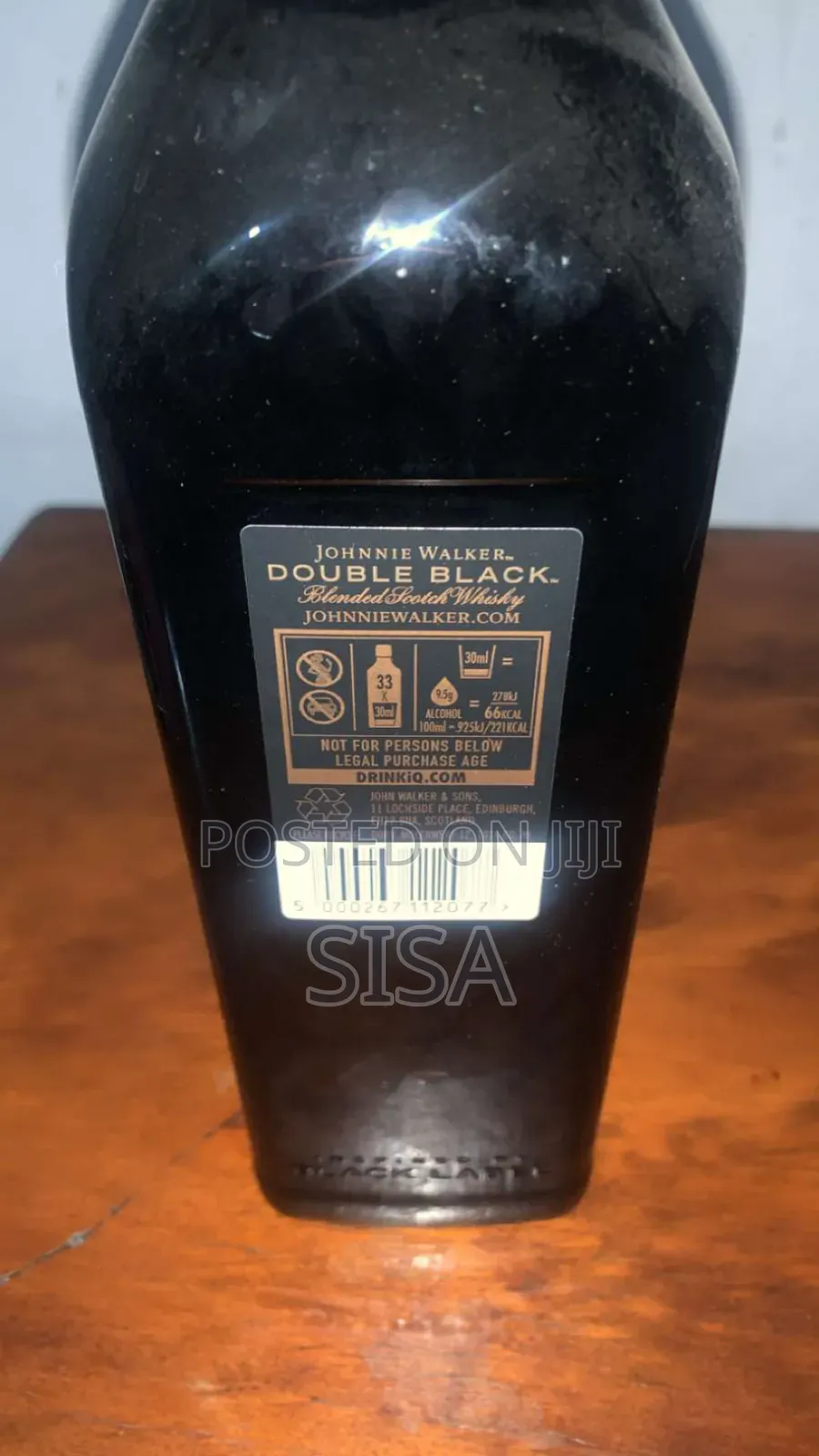 Double Black Label Whisky