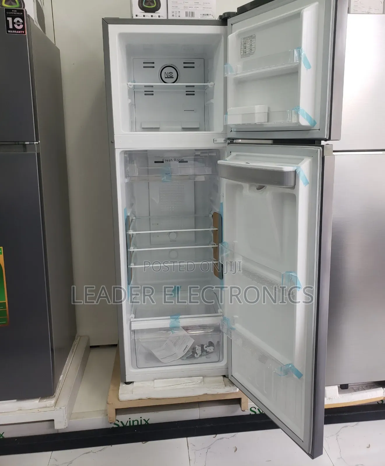 Syinix Refrigerator 257 Liter – Energy Efficient Powerful Cooling