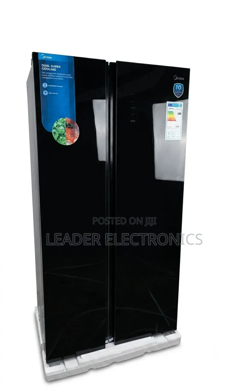Midea Side by Side Refrigerator – Energy Efficient, Spacious