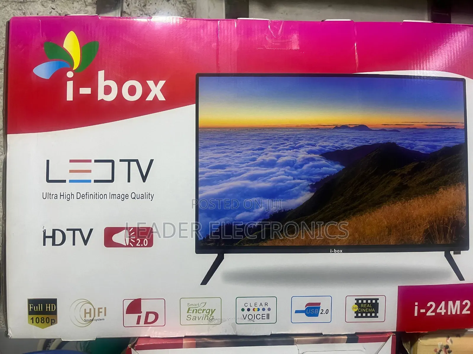 I-Box TV 24" Double Glass TV New Arrival