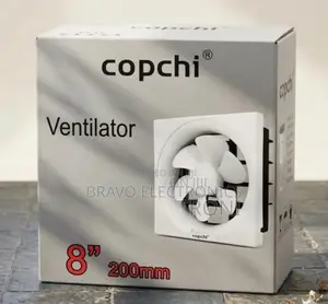  Copchi Window Exhaust Fan 8” | Quiet, Powerful Energy Saving