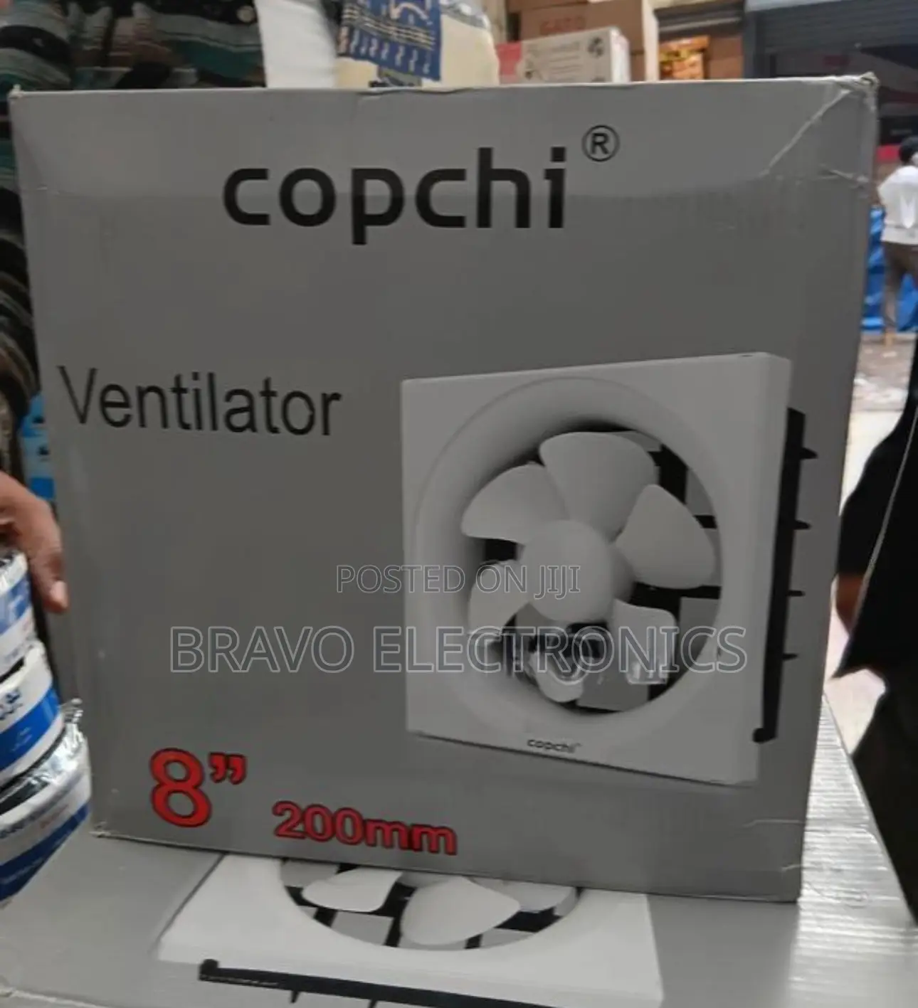  Copchi 8” Window Shutter Exhaust Fan | Strong Airflow