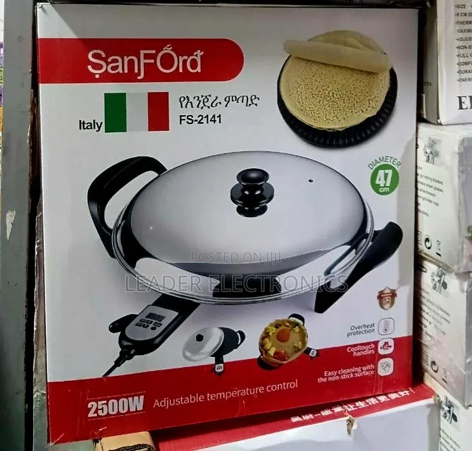 Sanford Injera Mitad 47cm ( ሳንፎርድ የእንጀራ ምጣድ ) Italy Technology