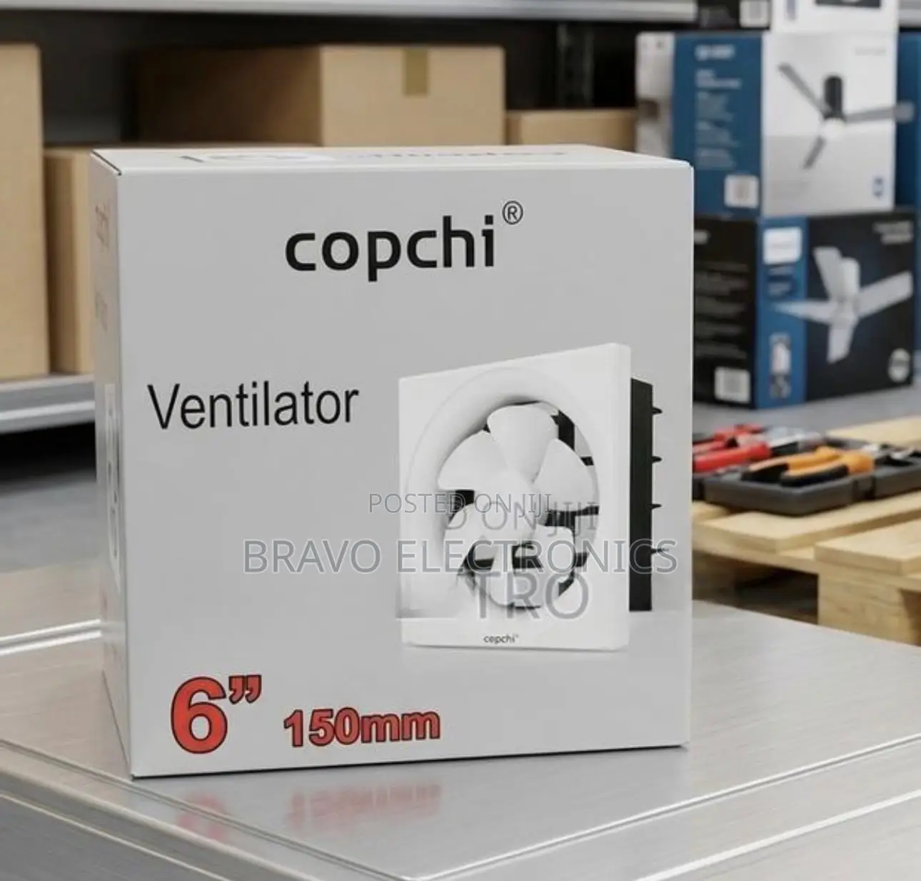 Copchi 6” Exhaust Fan | Fresh Air Every Day