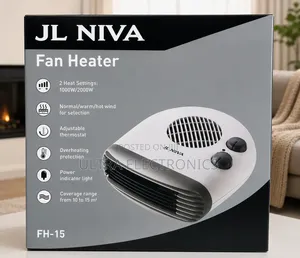 JL NIVA FH-15 Fan Heater Stay Warm and Comfortable With theFan Heater