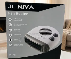 JL NIVA FH-15 Fan Heater Stay Warm and Comfortable With theFan Heater