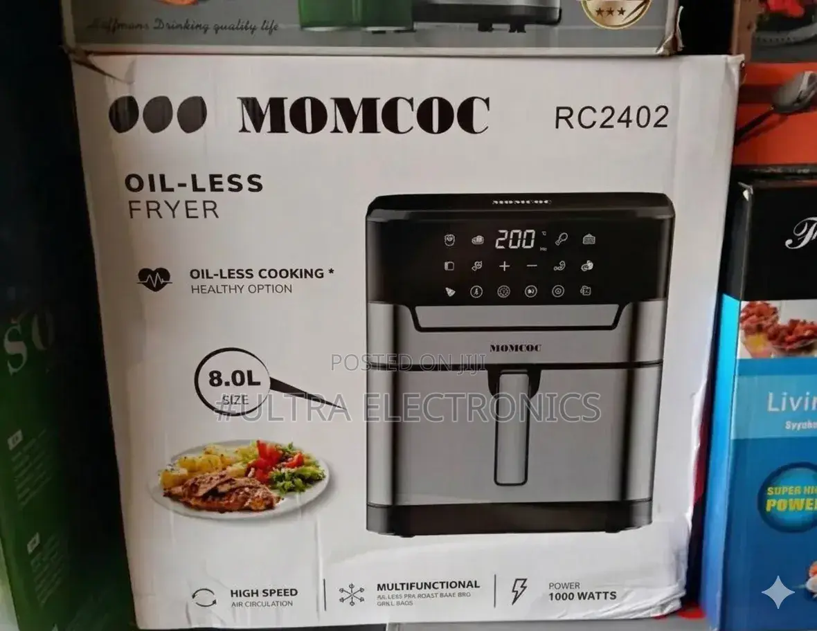 MOMCOC 8L Air Fryer – Product Description Cook Your Favorite