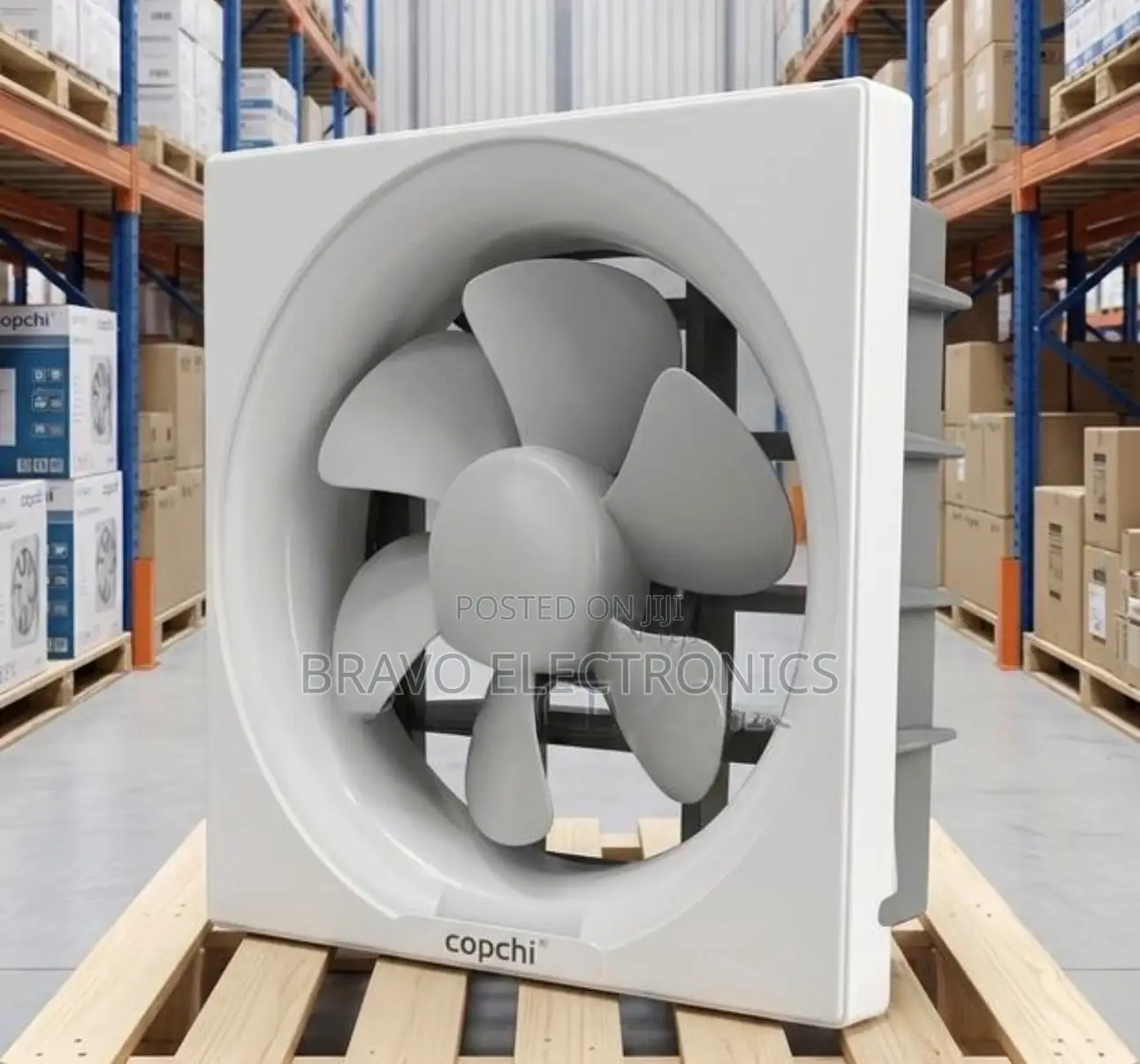 Copchi 6” Window Shutter Exhaust Fan | 150mm | Powerful Air Ventilator