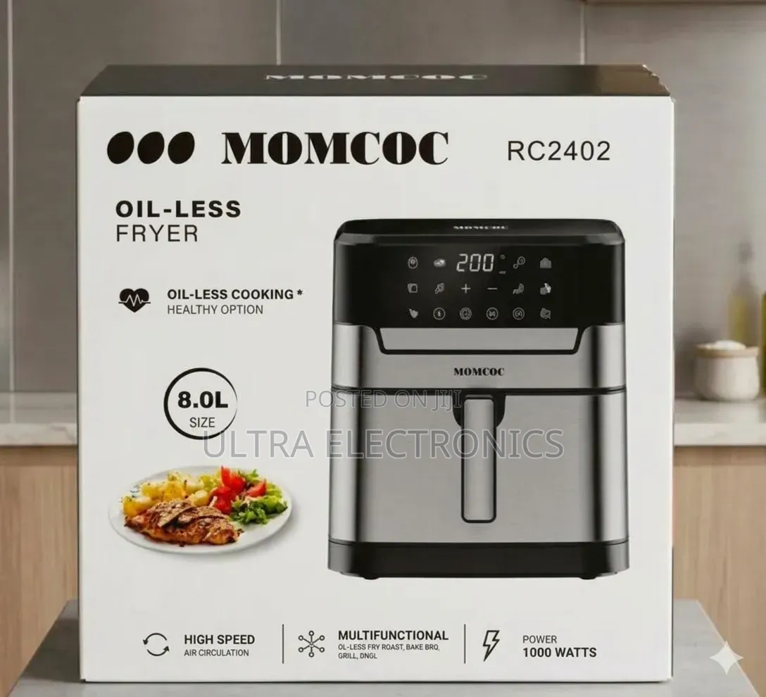 MOMCOC 8L Digital Air Fryer – Healthy Cooking Made Easy!