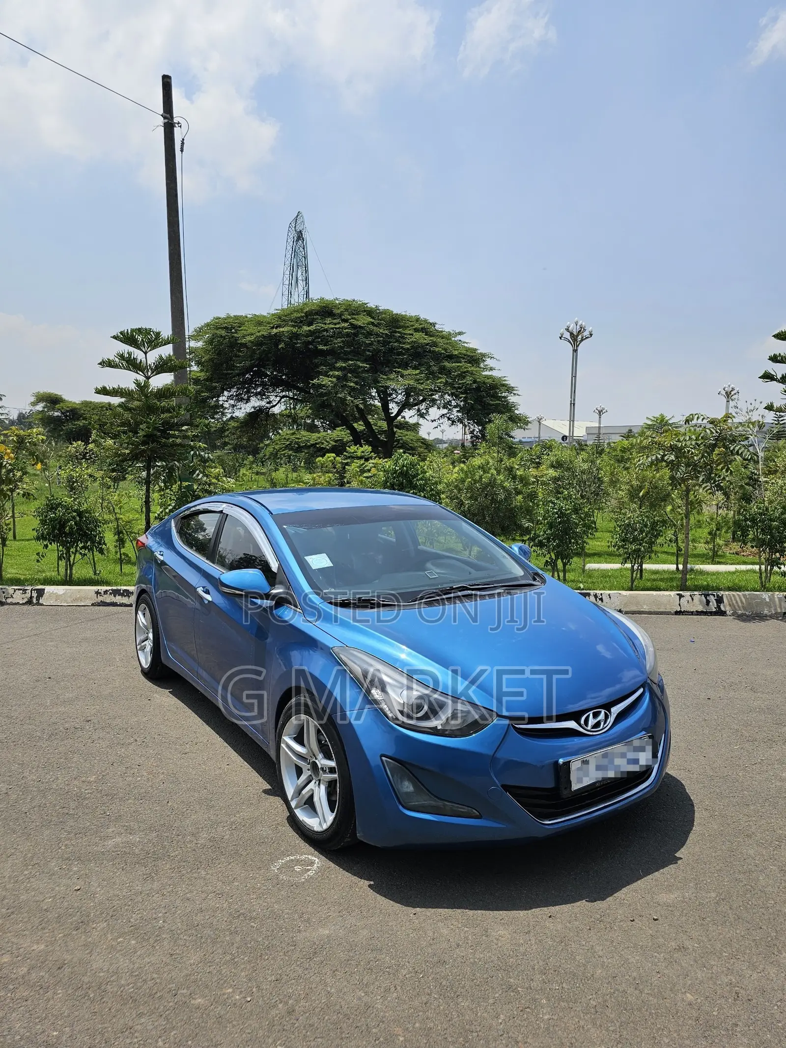 Hyundai Avante 2014 Blue