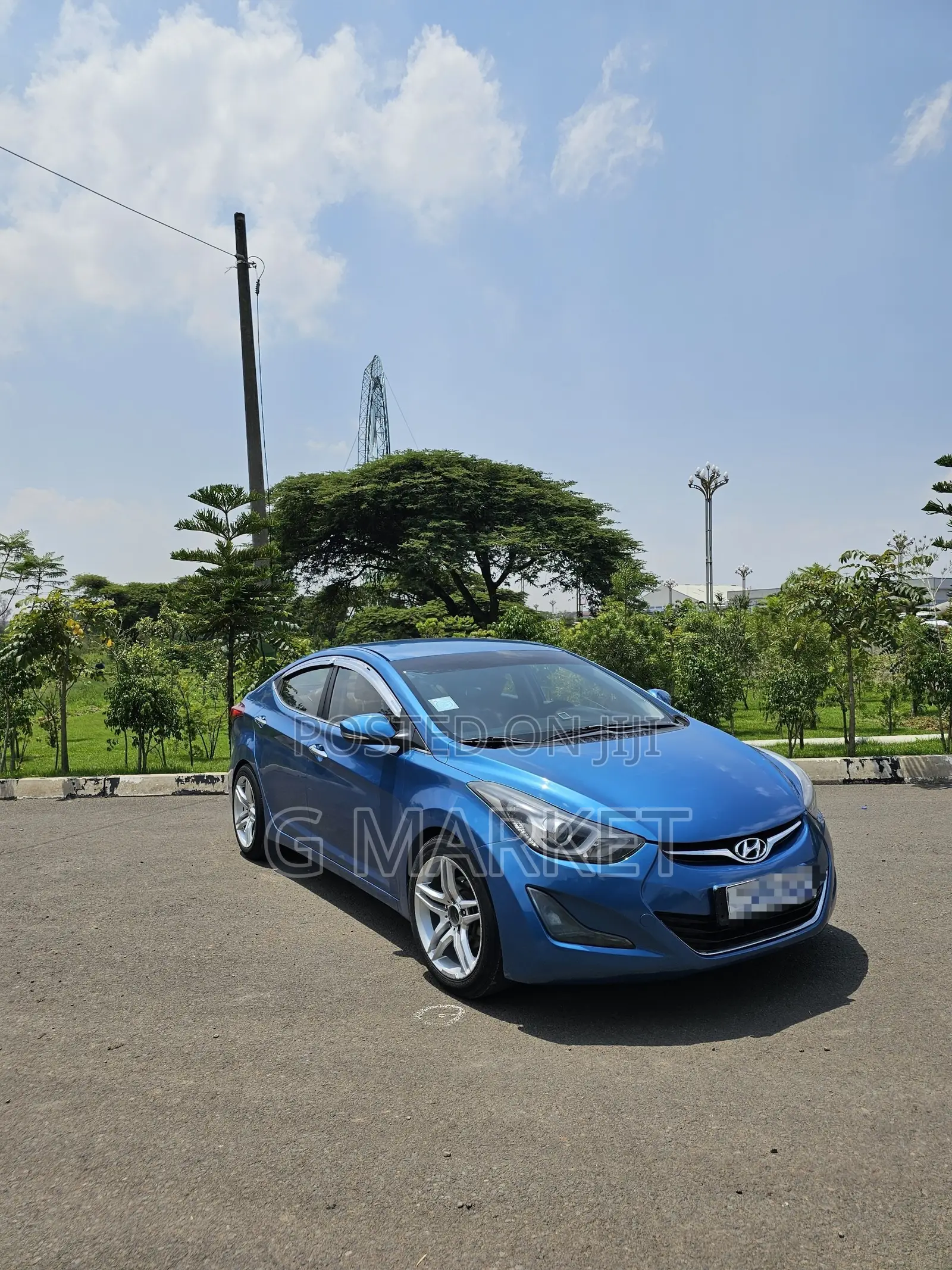 Hyundai Avante 2014 Blue