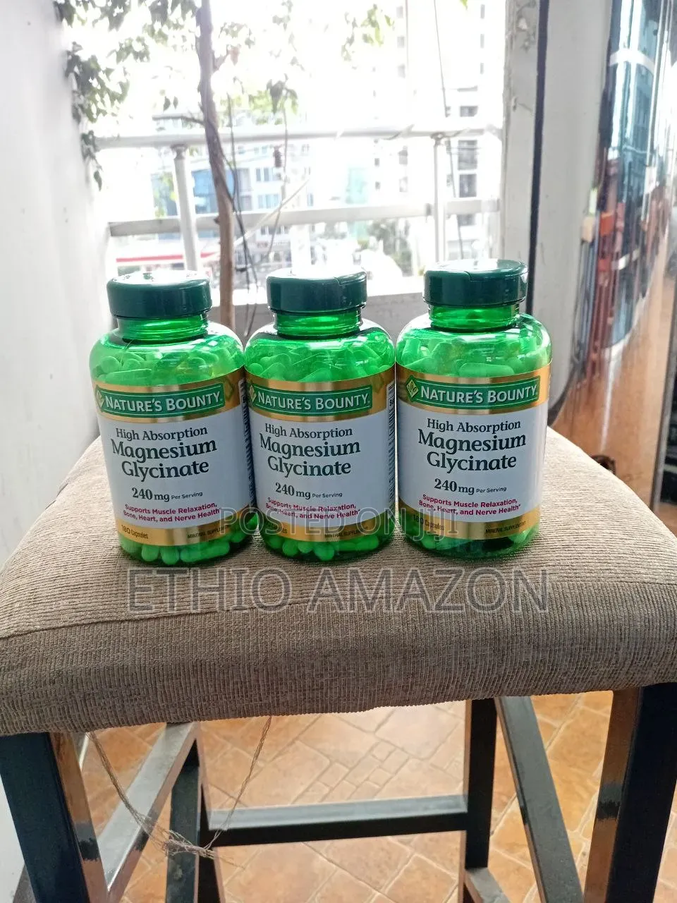 Premium Quality Magnesium Glycinate 240mg - 180 Count