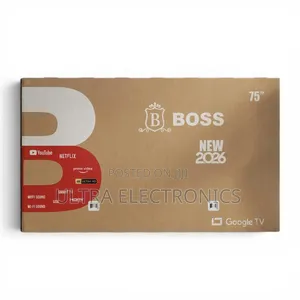 BOSS 75" Smart UHD TV – Elevate Your Viewing Experience Enjoy