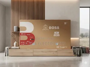 BOSS 75-Inch Smart UHD TV. Built for Those Who Want True Big-Screen