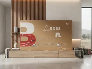BOSS 75-Inch Smart UHD TV. Built for Those Who Want True Big-Screen
