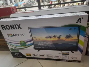 RONIX SMART LED TV 43 INCH Andraid Doubel Gelass 2026 Quality Hifi