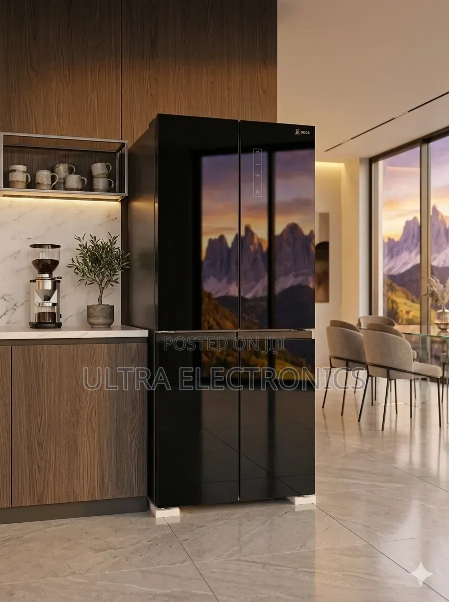 BOSS 4-Door French Door Refrigerator Premium Cooling for Modern Living