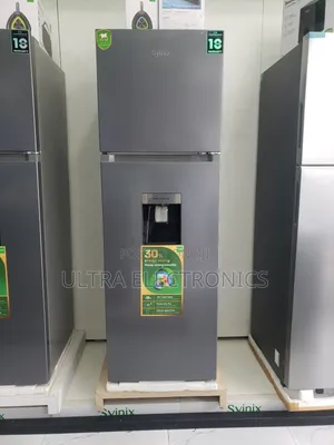 Syinix Double Door Refrigerator With Water Dispenser – Product
