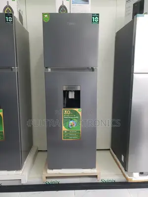 Syinix Double Door Refrigerator With Water Dispenser – Product