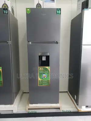 Syinix Double Door Refrigerator With Water Dispenser – Product