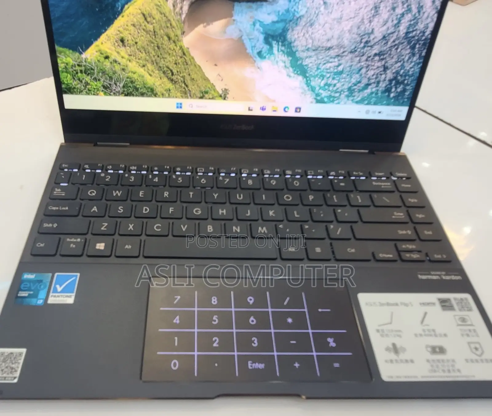 New Laptop Asus Zenbook 14 16GB Intel Core i7 SSD 512GB