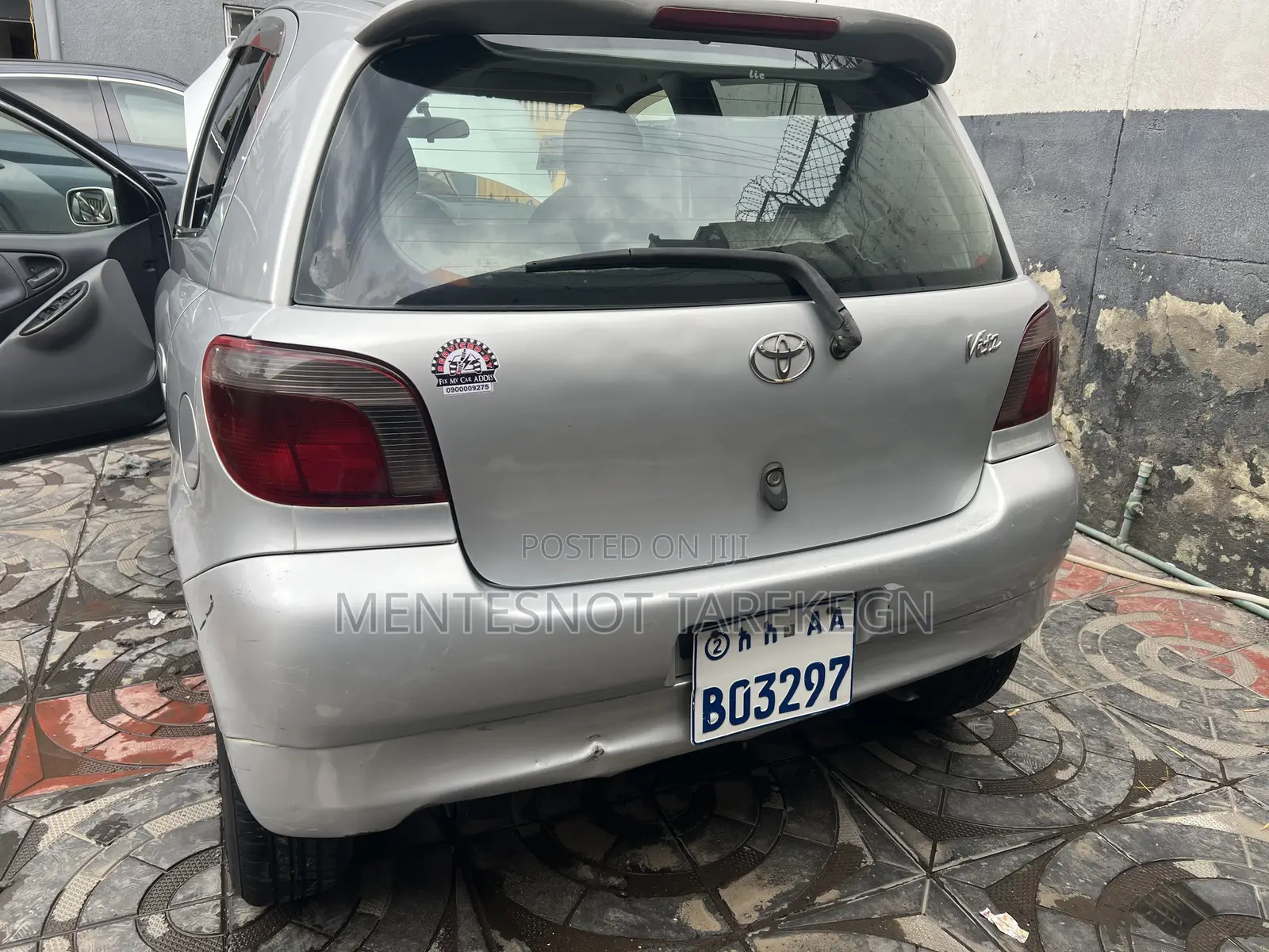 Toyota Vitz 1.0 FWD 5dr 2001 Silver