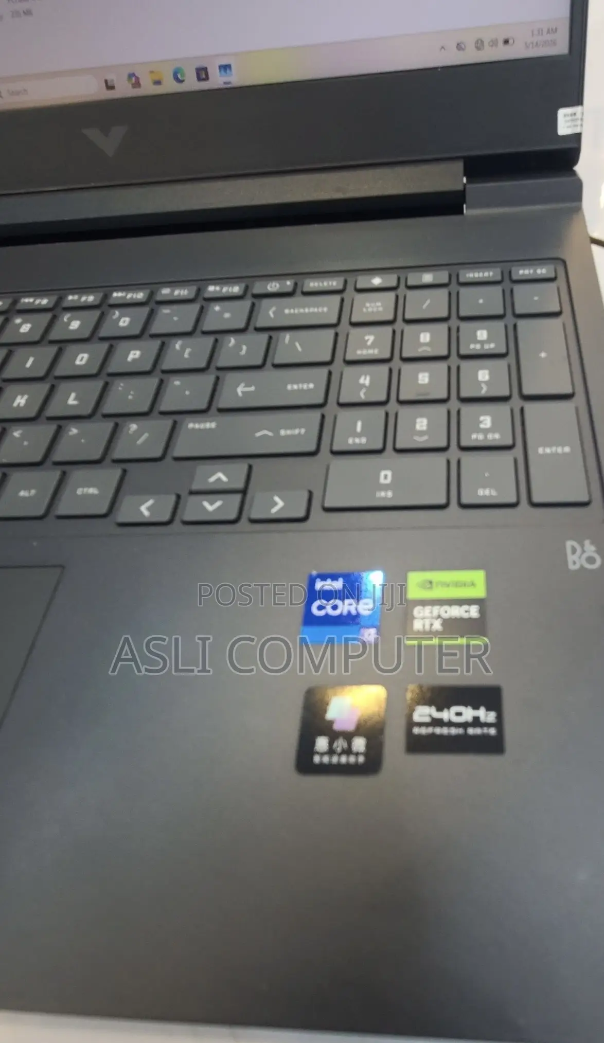 New Laptop HP Victus 16 16GB Intel Core i7 SSD 1T
