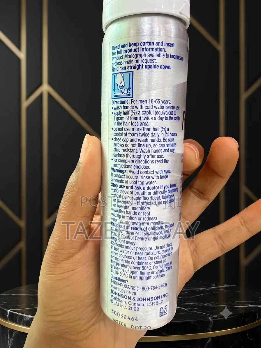 Men's Rogains Foam 5% Hair Regrowth Treatment