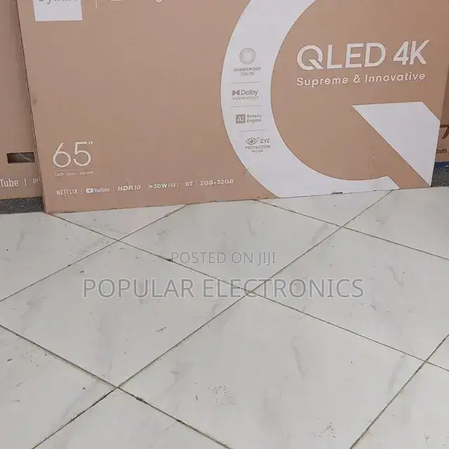 Alwa 65inch TV Qled TV Uhd4k Android
