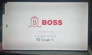 This Is a 75-Inch BOSS Brand TV From the "New 2026" Model Lineup. The