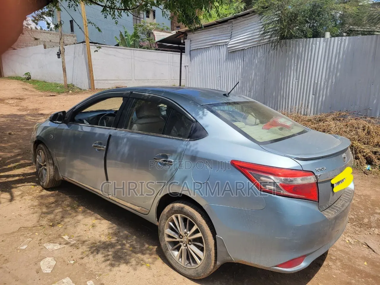 Toyota Yaris 2014 Blue