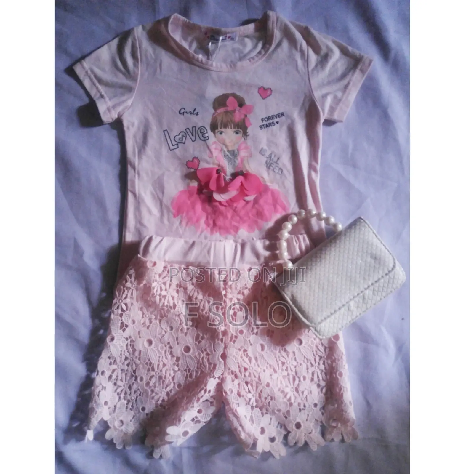 Cute Baby Girl Clothes Set