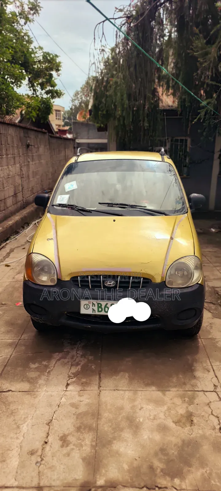 Hyundai Atos 1998 Yellow