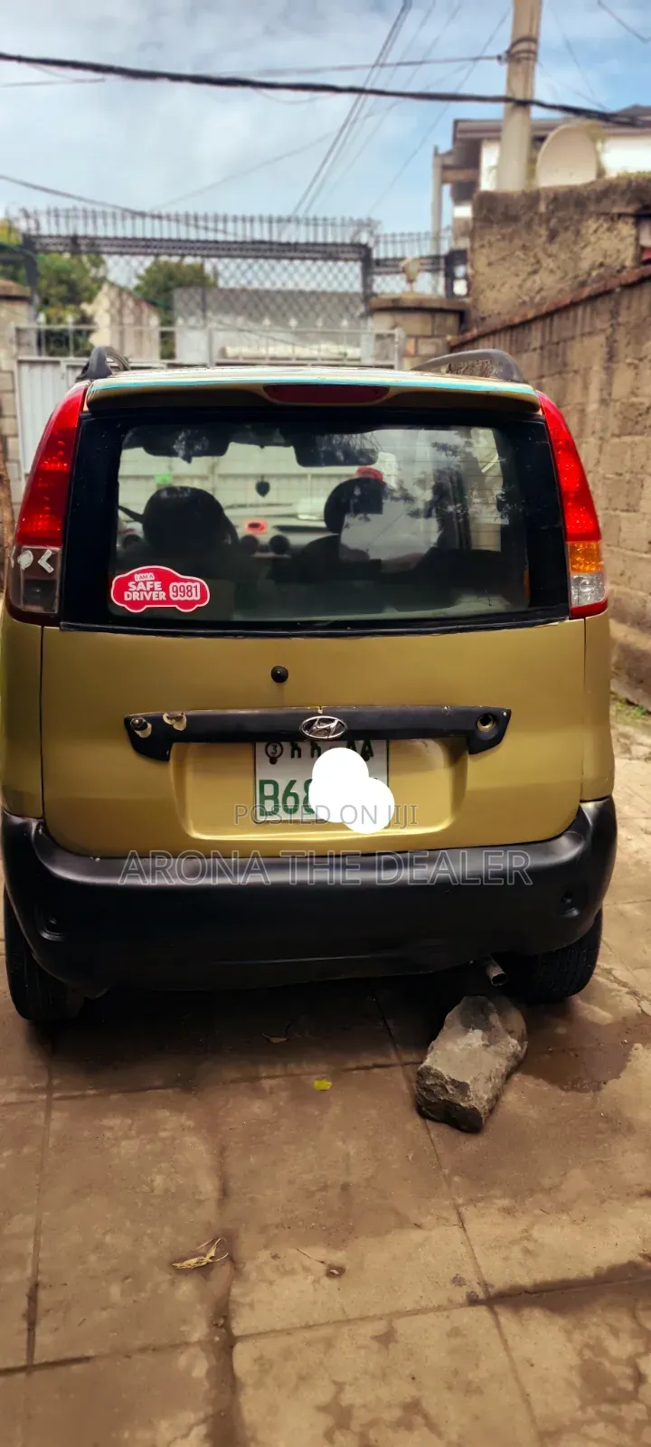 Hyundai Atos 1998 Yellow
