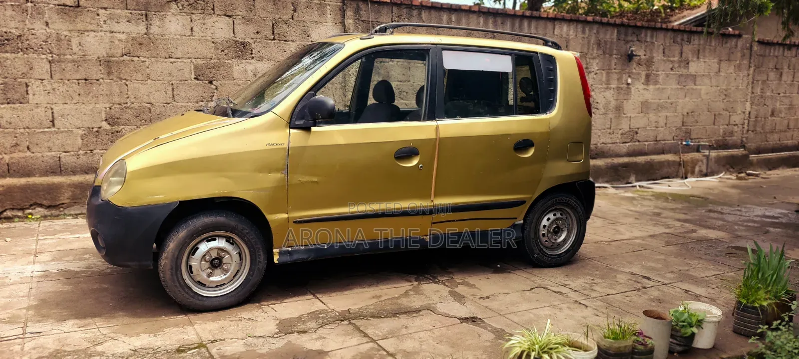 Hyundai Atos 1998 Yellow