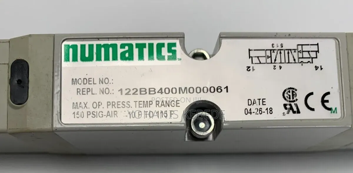 Numatics Pneumatic Solenoid Valve.