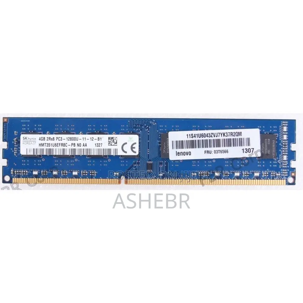 DDR3 (PC3) Ram 4GB for Desktop Computer