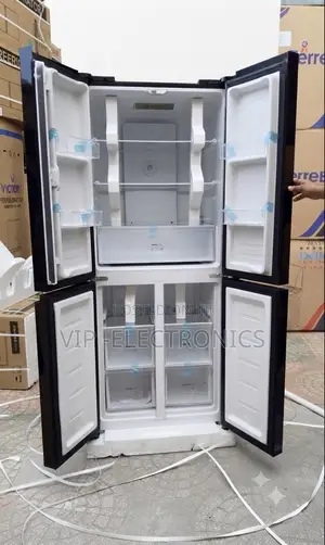 BOSS Refrigerator 750 Side-by-Side 4-Door With Fan Cooling System