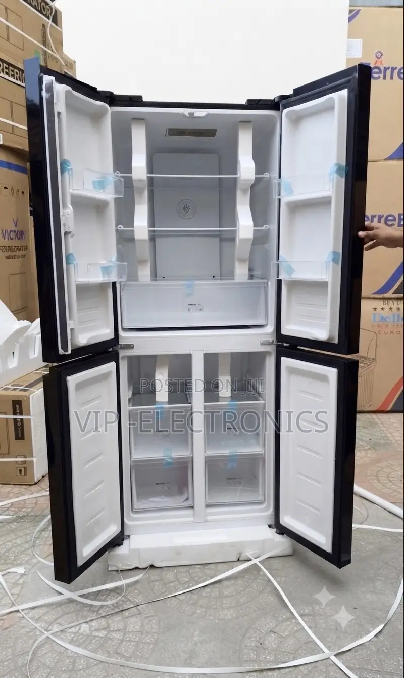 BOSS Refrigerator 750 Side-by-Side 4-Door With Fan Cooling System