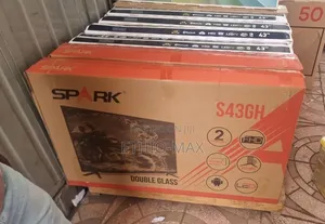 Spark TV 43" Smart Android TV Double Glass TV New
