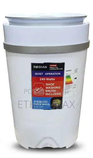 Roshan Single Tub Cleaning Machine 4KG – Compact Efficient Washing