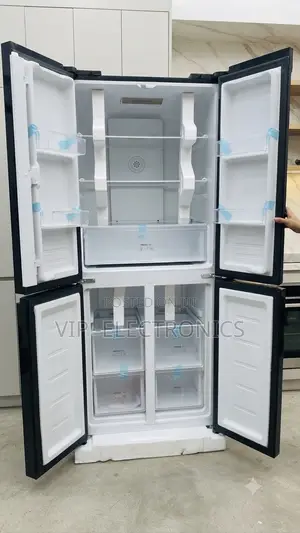 BOSS Refrigerator 750 Side-by-Side 4-Door Fridge Combines Premium