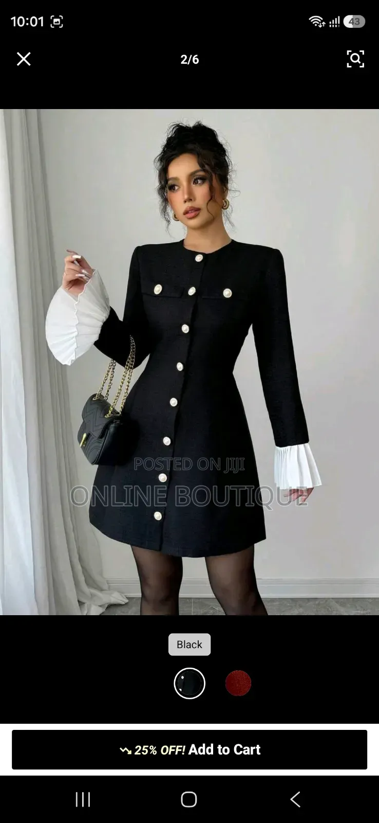 Dress Sleeve Ruffle