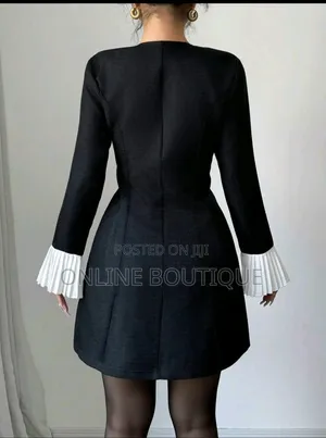 Dress Sleeve Ruffle